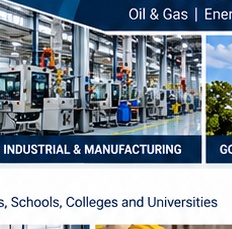 Industrial manufacturing operation